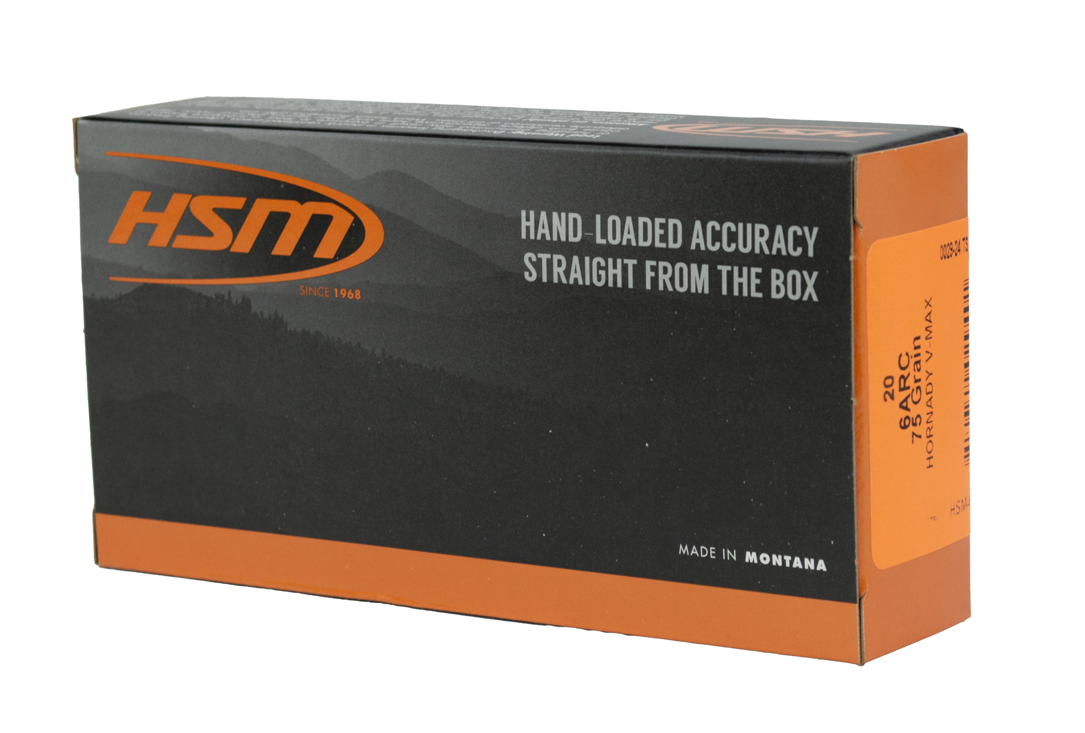 HSM 6MM ARC 75GR VMAX 20/25 - New at BHC